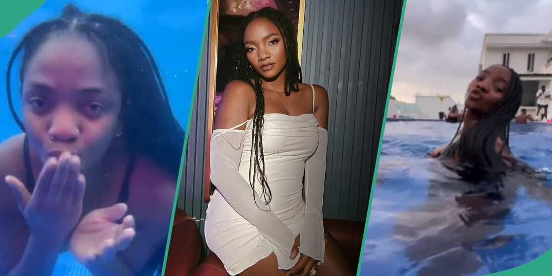 Photos of Simi swimming Photos of Simi swimming