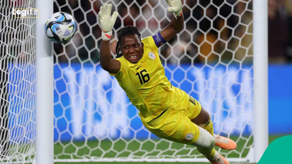 Chiamaka Nnadozie, Nigeria, England, Australia, New Zeland, FIFA Women's World Cup. Chiamaka Nnadozie, Nigeria, England, Australia, New Zeland, FIFA Women's World Cup.