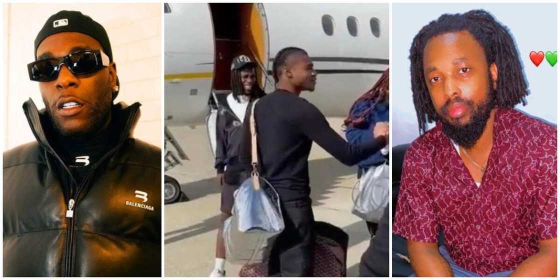 Photos of Shatta Wale's ex-bestie and Burna Boy. Photos of Shatta Wale's ex-bestie and Burna Boy.