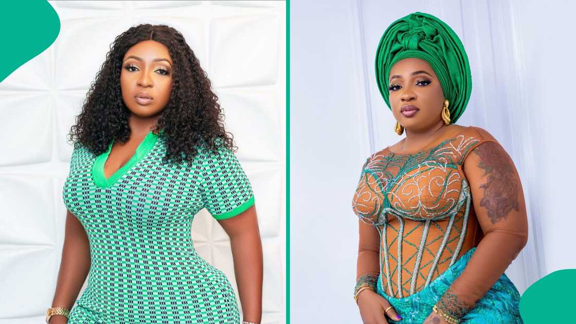 Anita Joseph rocks green outfits