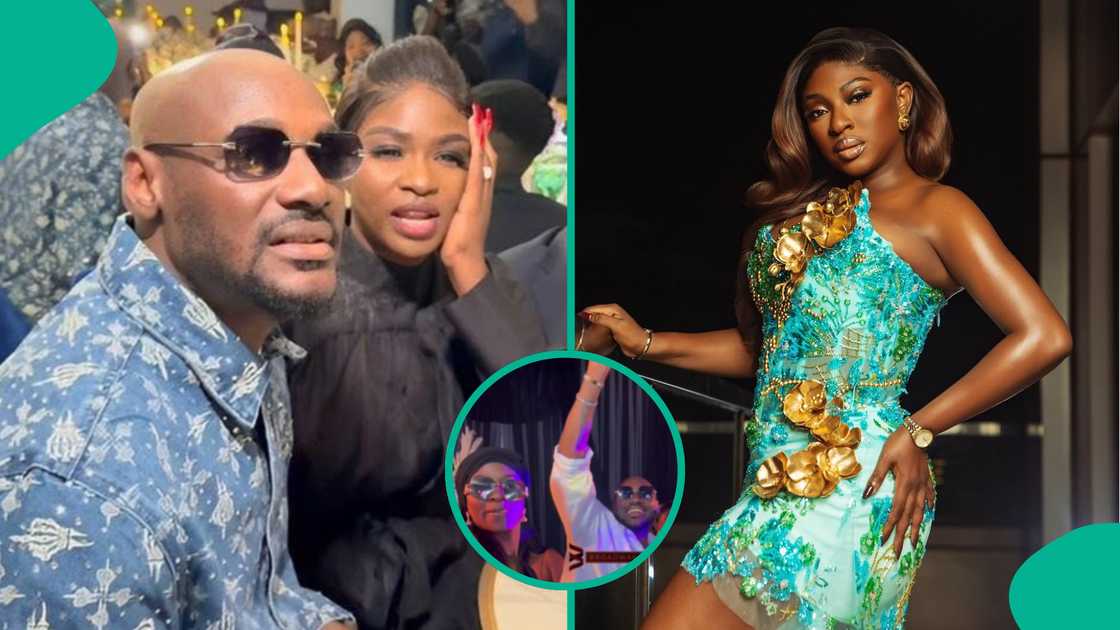 2Baba and wife attend actress Yvonne Jegede's party in Lagos. 2Baba and wife attend actress Yvonne Jegede's party in Lagos.