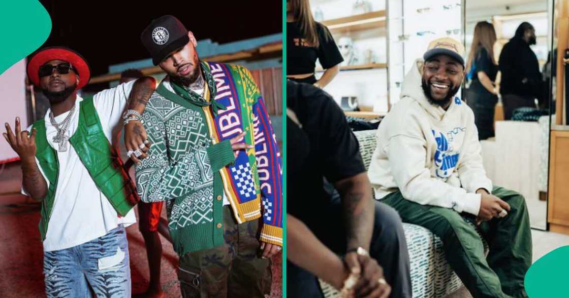 See how Davido explained his friendship with Chris Brown while advising upcoming musicians (video)