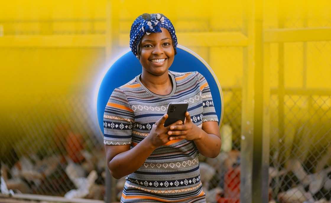 A promotional poster for MTN airtime bundles. A promotional poster for MTN airtime bundles.