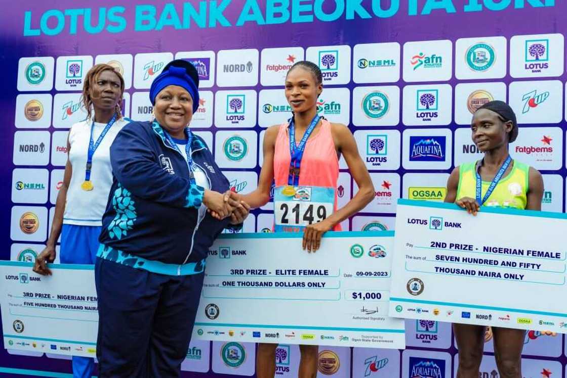 Lotus Bank Abeokuta 10km Race ends with pomp and pageantry Lotus Bank Abeokuta 10km Race ends with pomp and pageantry