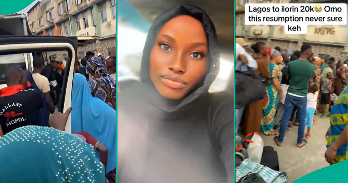 Lady laments over bus far price as she resumes school Lady laments over bus far price as she resumes school