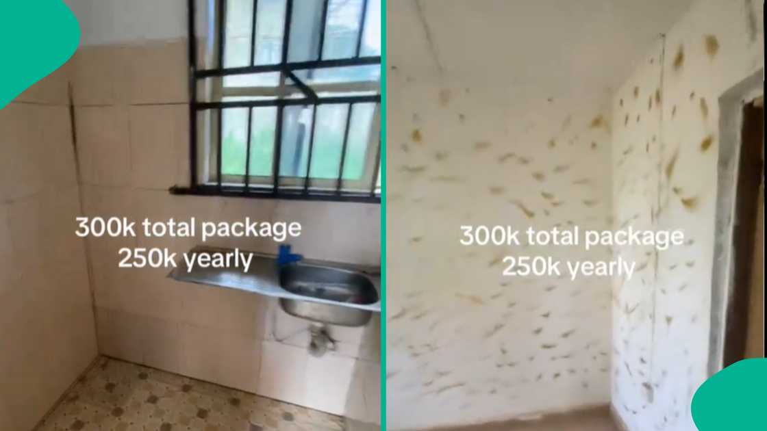 Apartment up for rent at N300k. Apartment up for rent at N300k.