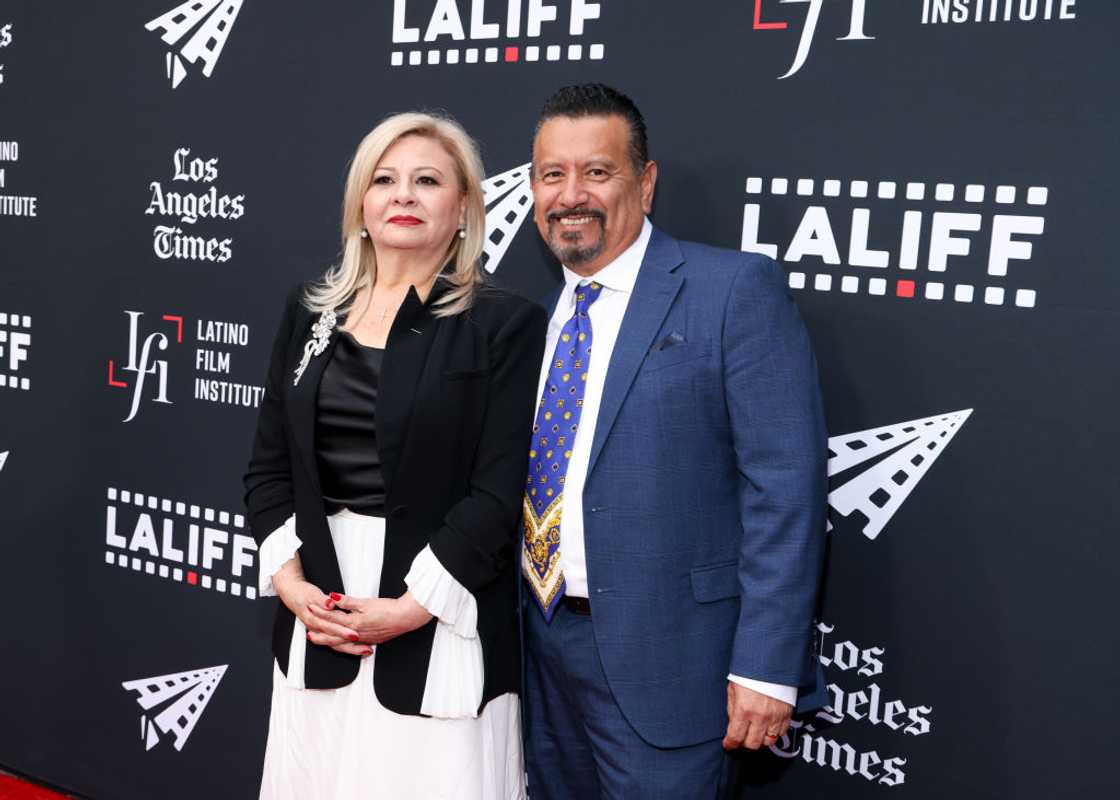 Judy Montañez and Richard Montañez in Los Angeles, California.