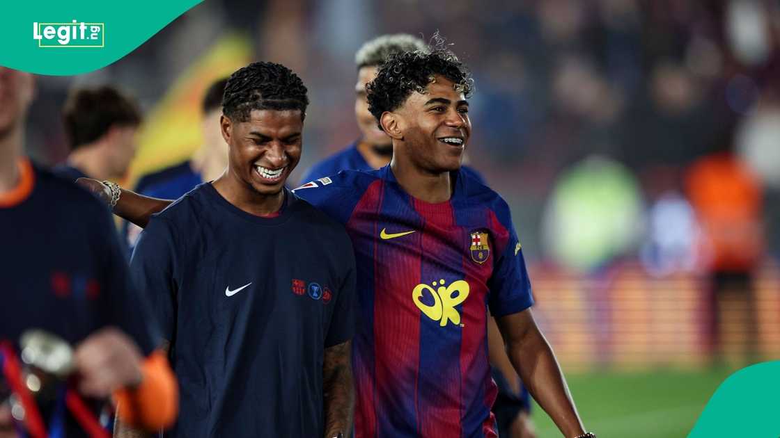 Marcus Rashford, Lamine Yamal, La Liga, El Clasico, Barcelona, Real Madrid, Spotify Camp, Nou Stadium Spain.
