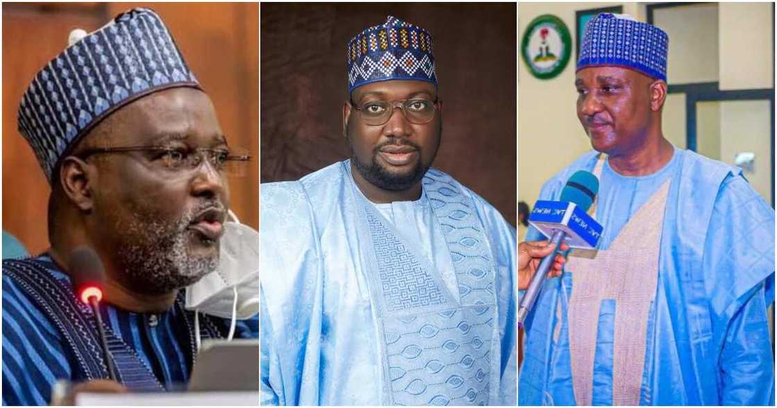 Idris Wase, Aminu Jaji, Tajudeen Abbas, House of Reps Idris Wase, Aminu Jaji, Tajudeen Abbas, House of Reps