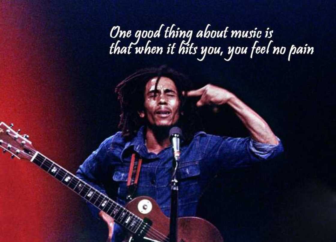 Bob Marley quotes about music Bob Marley quotes about music