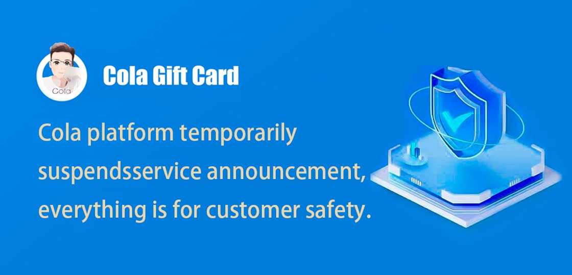 Cola Gift Card Apologize to users: Strengthening User Protection and Enhancing System Security