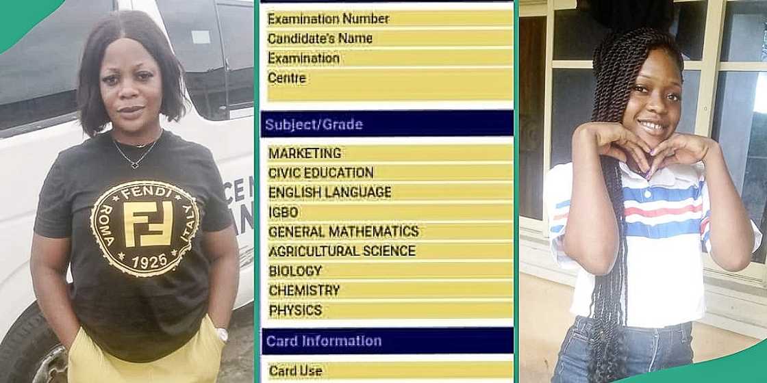 Nigerian girl makes mum proud with clean result