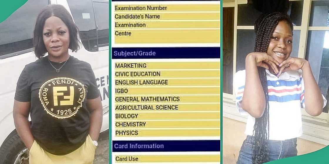 Nigerian girl makes mum proud with clean result Nigerian girl makes mum proud with clean result