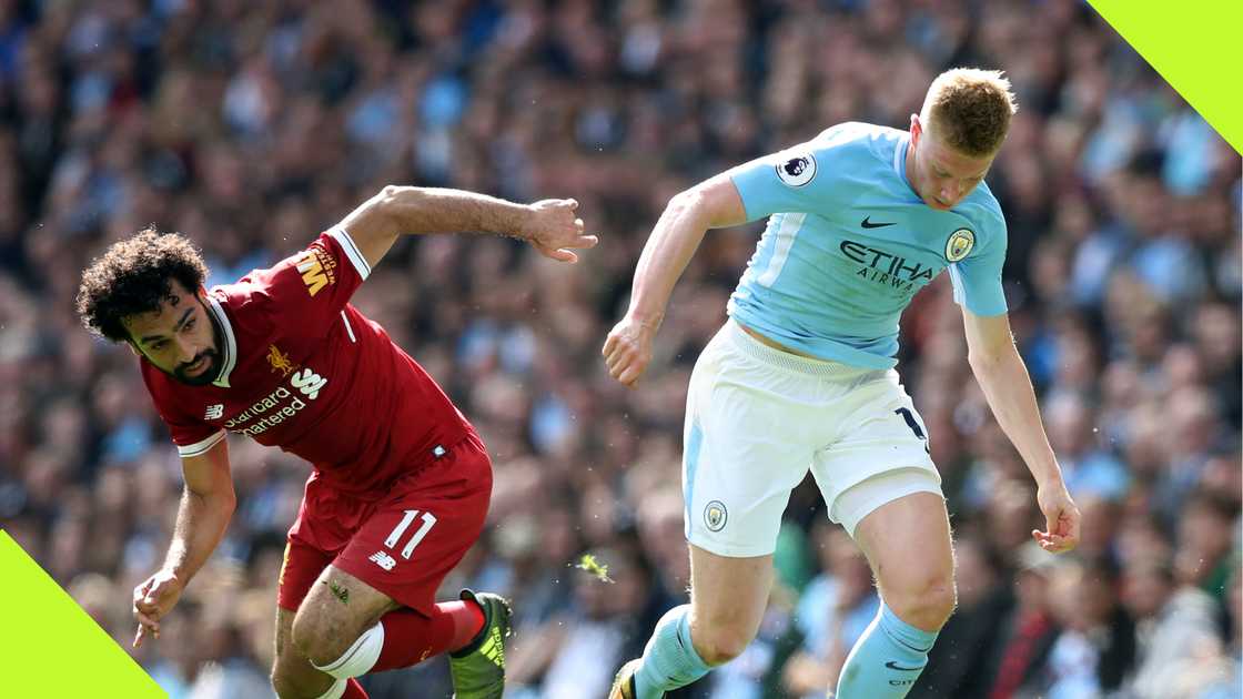 Kevin De Bruyne and Mo Salah Kevin De Bruyne and Mo Salah
