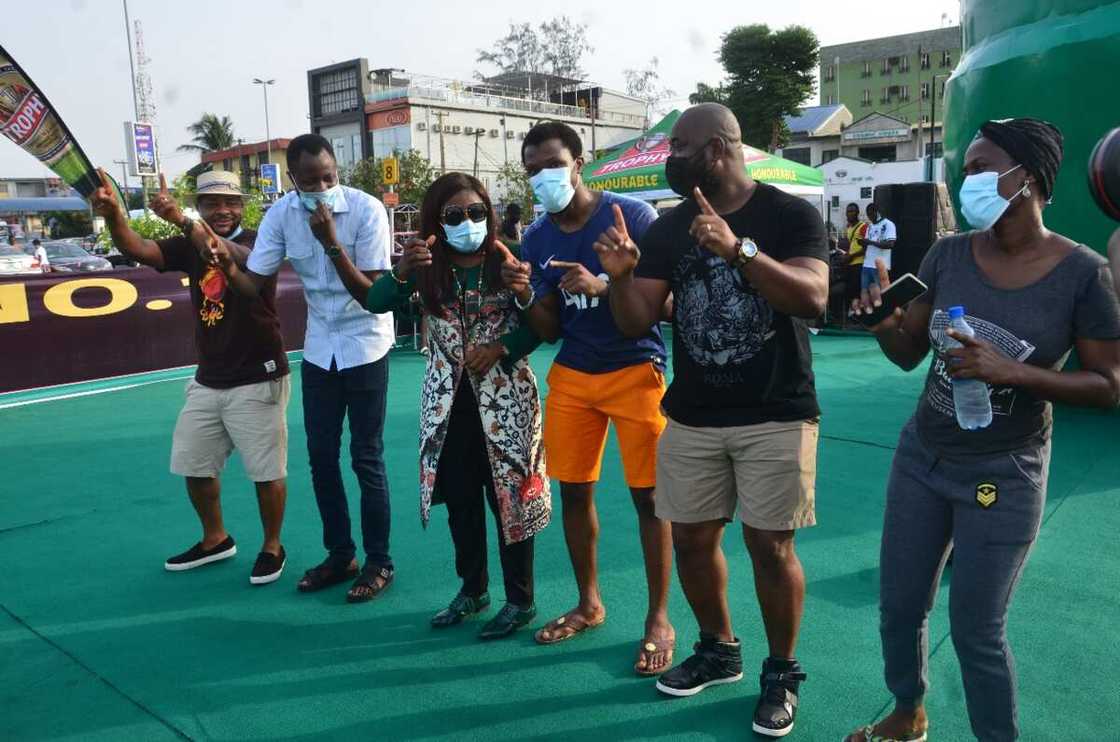 Trophy Celebrates Leading Beer Brand Position with Unveiling of Tallest Beer Bottle Trophy Celebrates Leading Beer Brand Position with Unveiling of Tallest Beer Bottle
