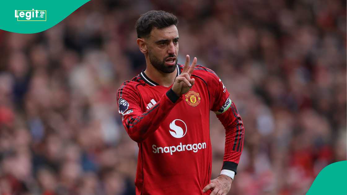 Bruno Fernandes, Manchester United, Premier League, England, Old Trafford.