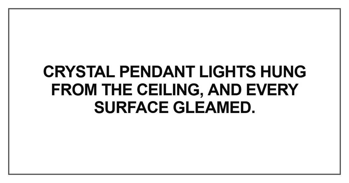 Crystal pendant lights hung Crystal pendant lights hung