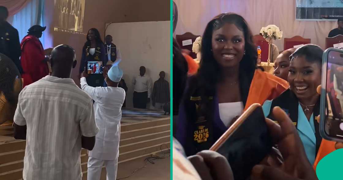 Nigerian lady gets inducted as doctor, posts her mum's reaction.