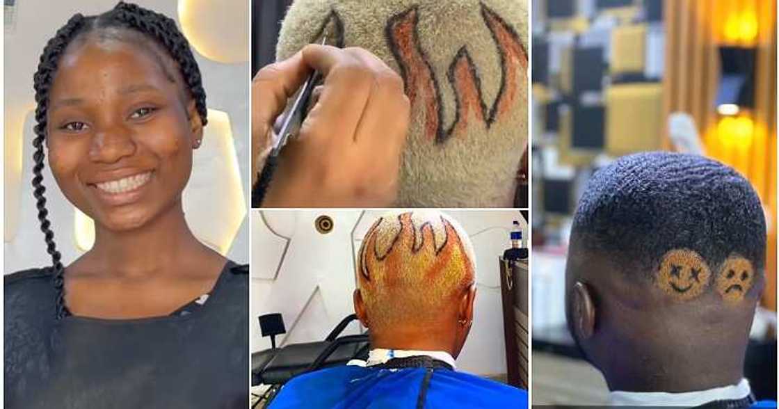 19-year-old female barber, cash out 19-year-old female barber, cash out