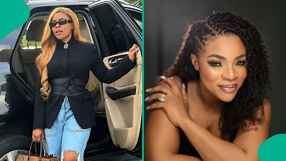 Laura Ikeji gets large arm tattoo