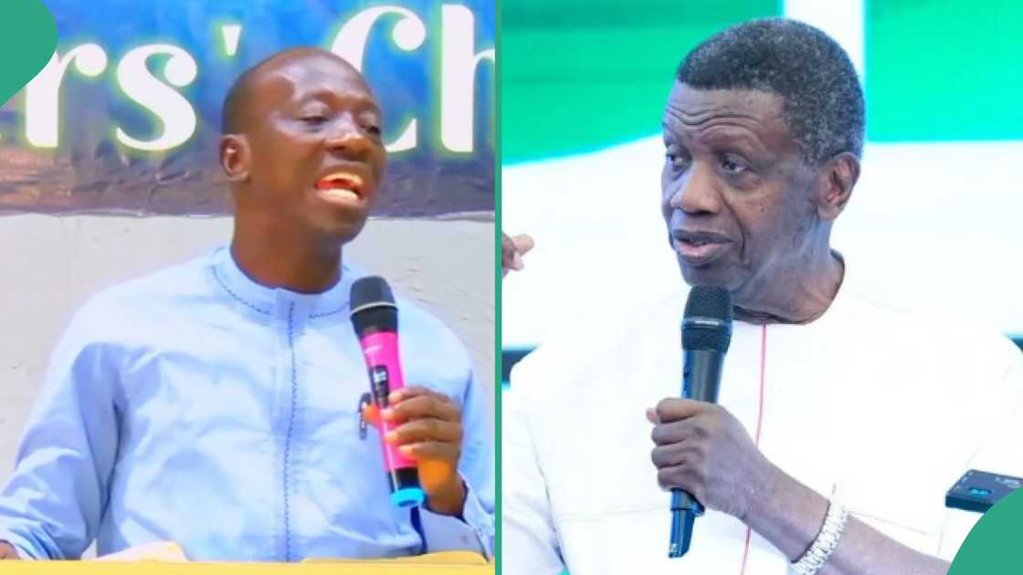 Pastor Bayo Oluwayemi and Pastor Enoch Adejare Adeboye.