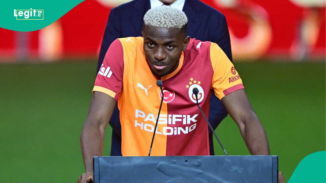 Victor Osimhen, Galatasaray, Rams Park, Istanbul, Turkiye Victor Osimhen, Galatasaray, Rams Park, Istanbul, Turkiye