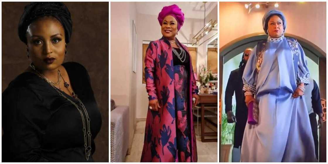 Photos of Salihat Rahaman and Sola Sobowale. Photos of Salihat Rahaman and Sola Sobowale.