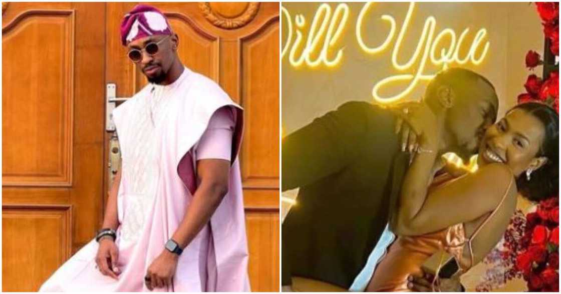 BBNaija stars Nini and Saga BBNaija stars Nini and Saga