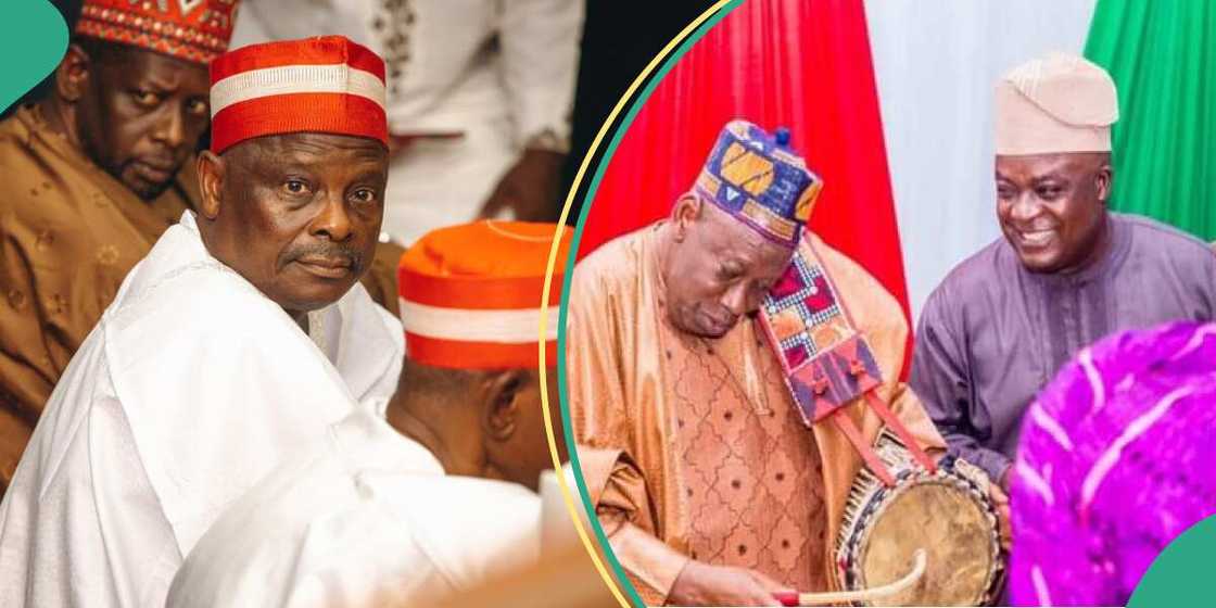 Rabiu Kwankwaso da Abdullahi Ganduje Rabiu Kwankwaso da Abdullahi Ganduje