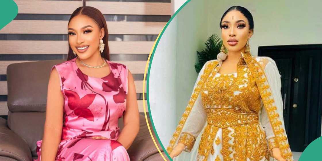 Tonto Dikeh encourages fan on social media Tonto Dikeh encourages fan on social media