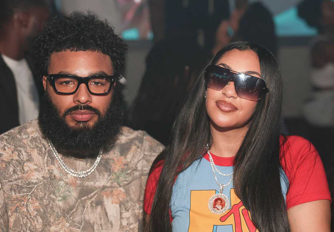 Clarence White and Queen Naija at Flo Atlanta