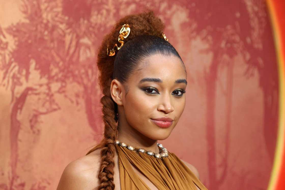 Amandla Stenberg in London, England.