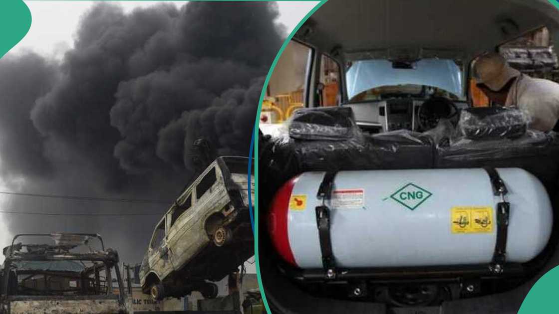 Gwamnatin Najeriya ta yi magana kan motar CNG da ta fashe a jihar Edo Gwamnatin Najeriya ta yi magana kan motar CNG da ta fashe a jihar Edo