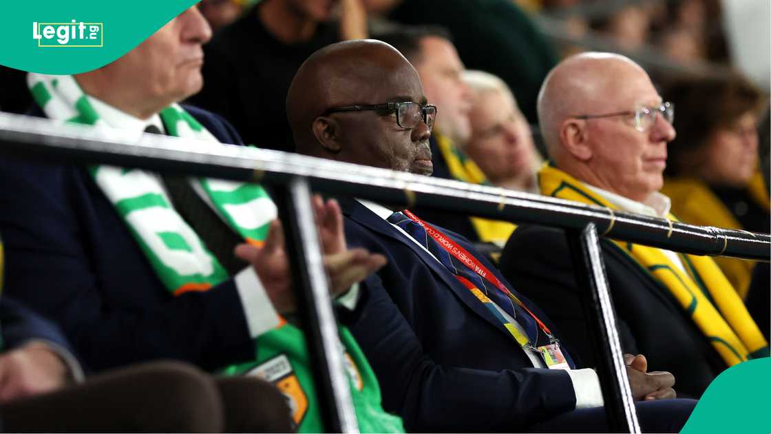 Amaju Pinnick, Australia, Ireland, Stadium Australia, Sydney, Gadigal, 2023 FIFA Women's World Cup. Amaju Pinnick, Australia, Ireland, Stadium Australia, Sydney, Gadigal, 2023 FIFA Women's World Cup.