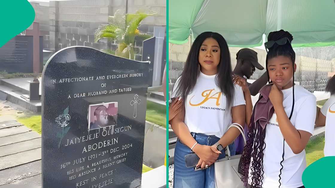 Stella Damasus and her children remember her late husband 20 years after his death