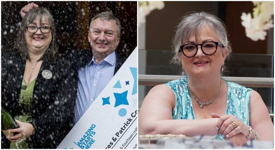 Frances Connolly, 55, and her husband Patrick from Hartlepool, England noted for giving a lot to charity. Frances Connolly, 55, and her husband Patrick from Hartlepool, England noted for giving a lot to charity.