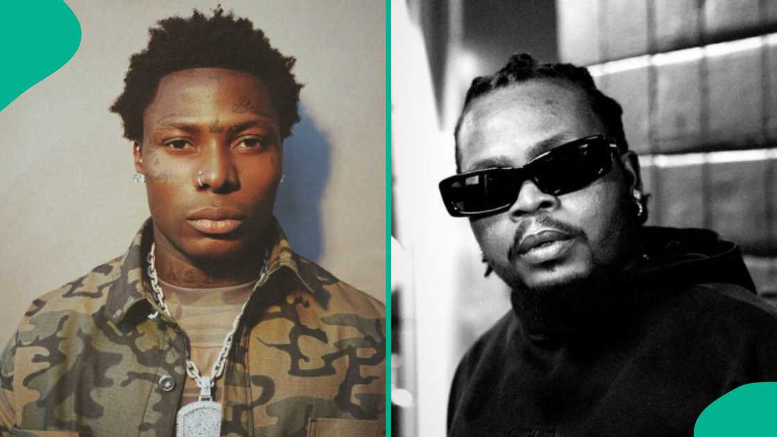 Asake praises Olamide in new music after Portable slammed YBNL boss.