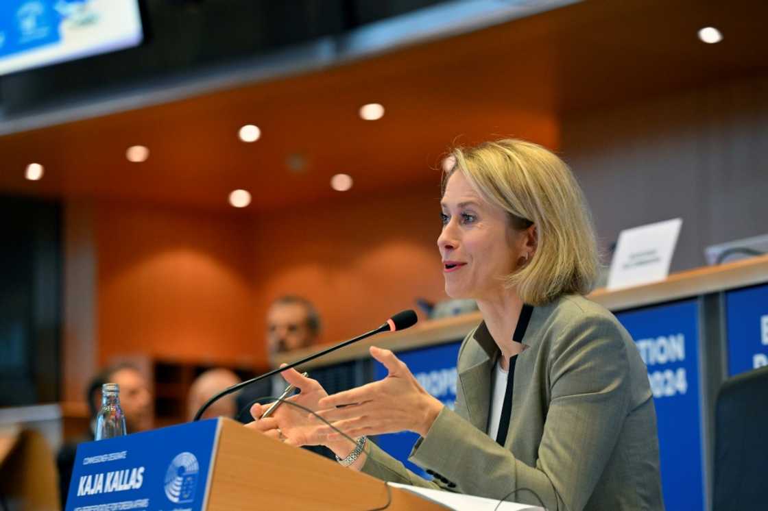A hawkish critic of Russia, former Estonian prime minister Kaja Kallas has been tapped as the European Union's new top diplomat A hawkish critic of Russia, former Estonian prime minister Kaja Kallas has been tapped as the European Union's new top diplomat