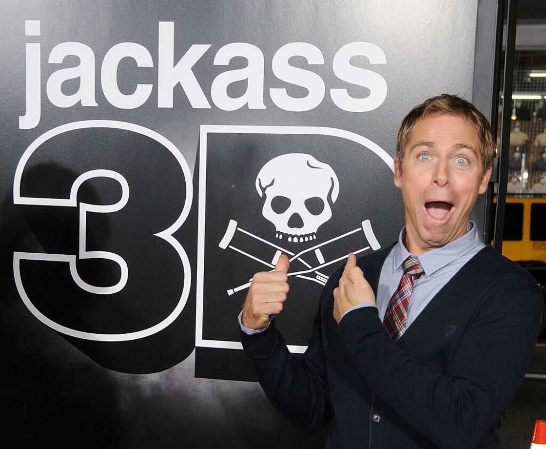 Dave England arrives at the Los Angeles Premiere of "Jackass 3D" Dave England arrives at the Los Angeles Premiere of "Jackass 3D"