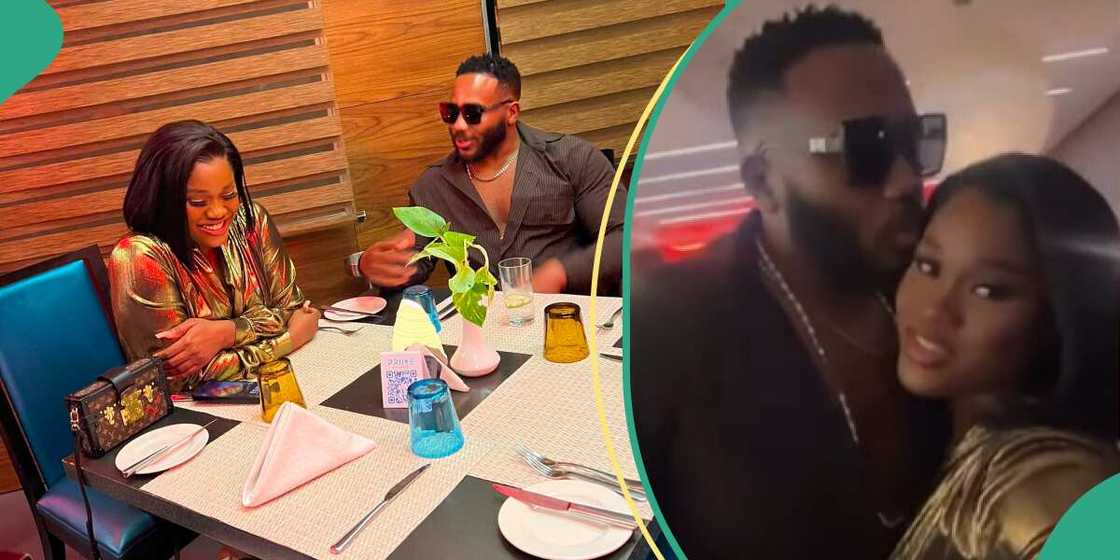 Kiddwaya and Cee-C on a date Kiddwaya and Cee-C on a date