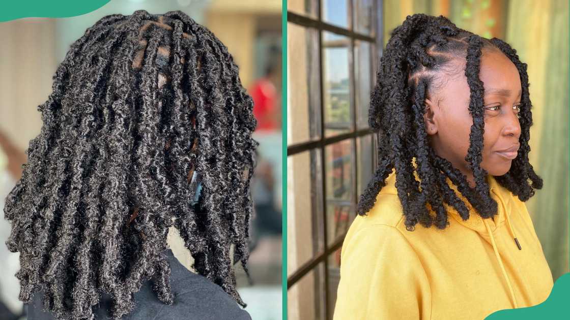 Distressed butterfly locs Distressed butterfly locs