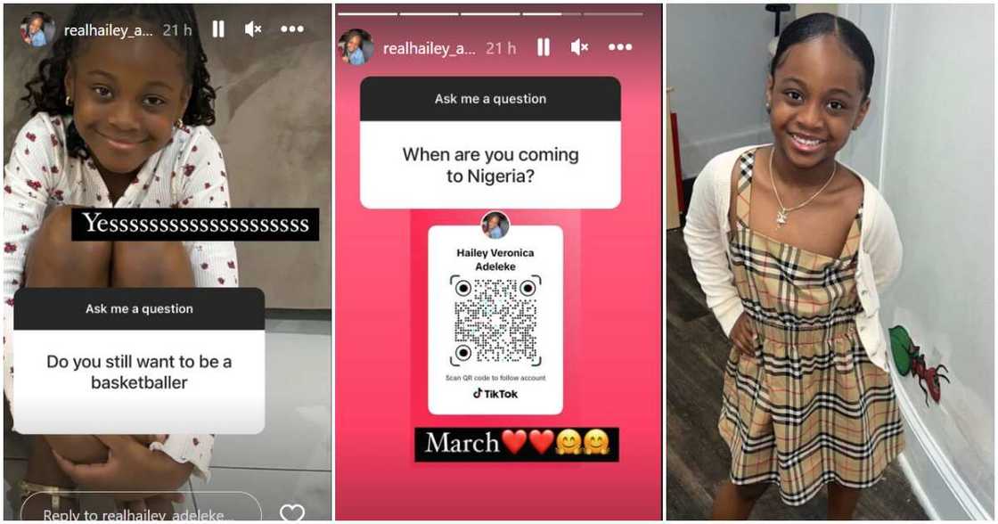 Hailey Adeleke speaks on being a basket player Hailey Adeleke speaks on being a basket player