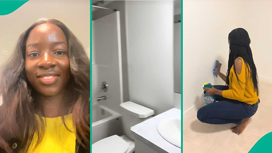 A Nigerian lady gets her first apartment after she relocated to Canada. A Nigerian lady gets her first apartment after she relocated to Canada.