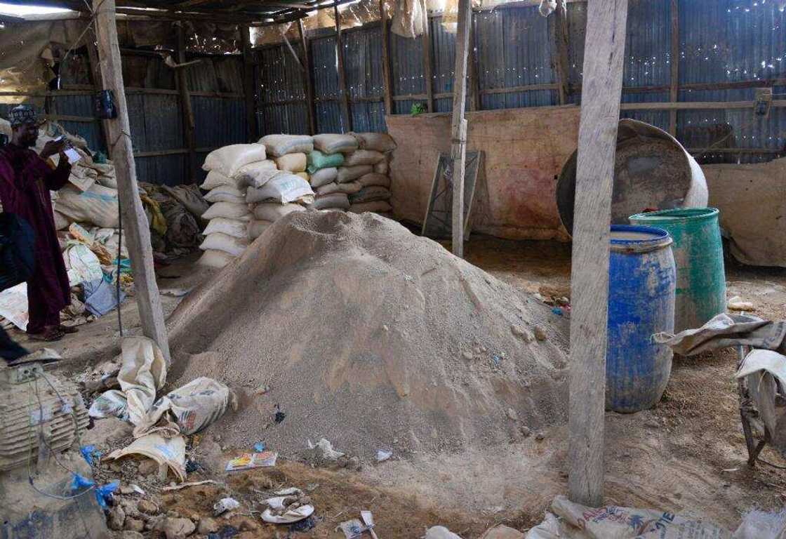 Illegal fertiliser blender/Kano Illegal fertiliser blender/Kano