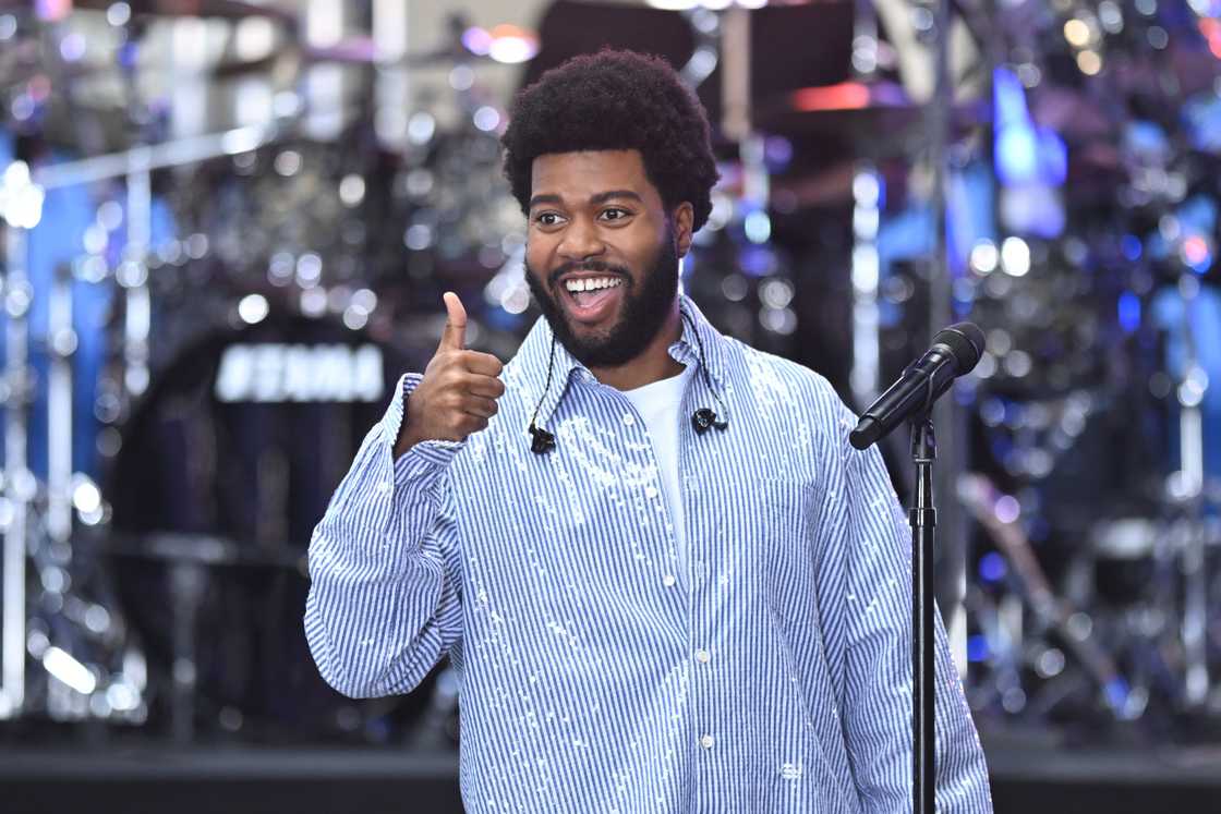 Khalid performs on NBC's "Today" Citi Concert Series at Rockefeller Plaza in New York City