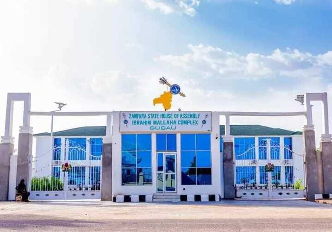 Zauren majalisar dokokin jihar Zamfara. Zauren majalisar dokokin jihar Zamfara.