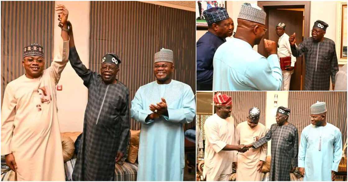 Bola Tinubu, Governor Yahaya Bello Bola Tinubu, Governor Yahaya Bello