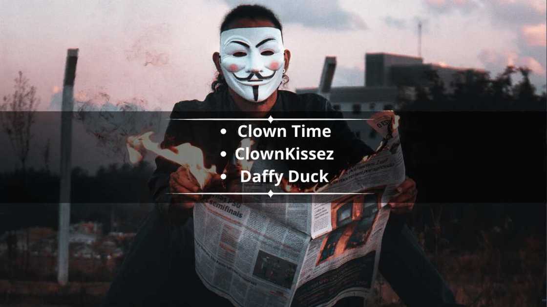 Classic clown names Classic clown names