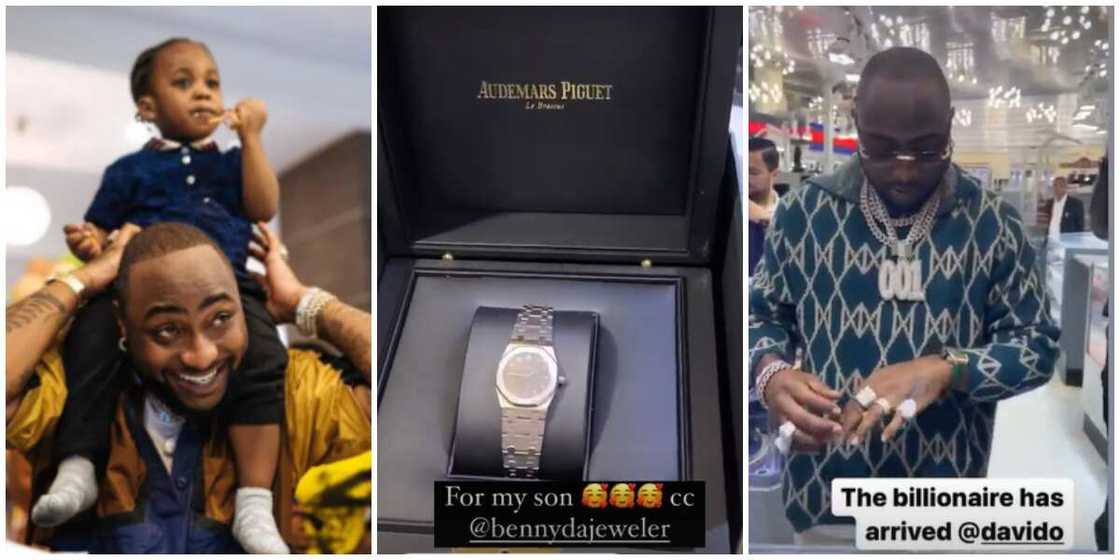 Davido buys watch Davido buys watch