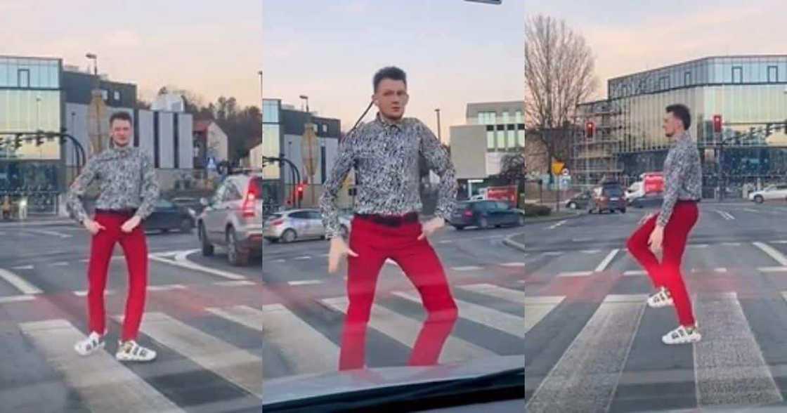 Polish dancer, Poland, Kamil SFINKS Szpejenkowsk, Michael Jackson, Smooth Criminal, viral videos, TikTok dancer, trending news, dancing at a traffic light Polish dancer, Poland, Kamil SFINKS Szpejenkowsk, Michael Jackson, Smooth Criminal, viral videos, TikTok dancer, trending news, dancing at a traffic light
